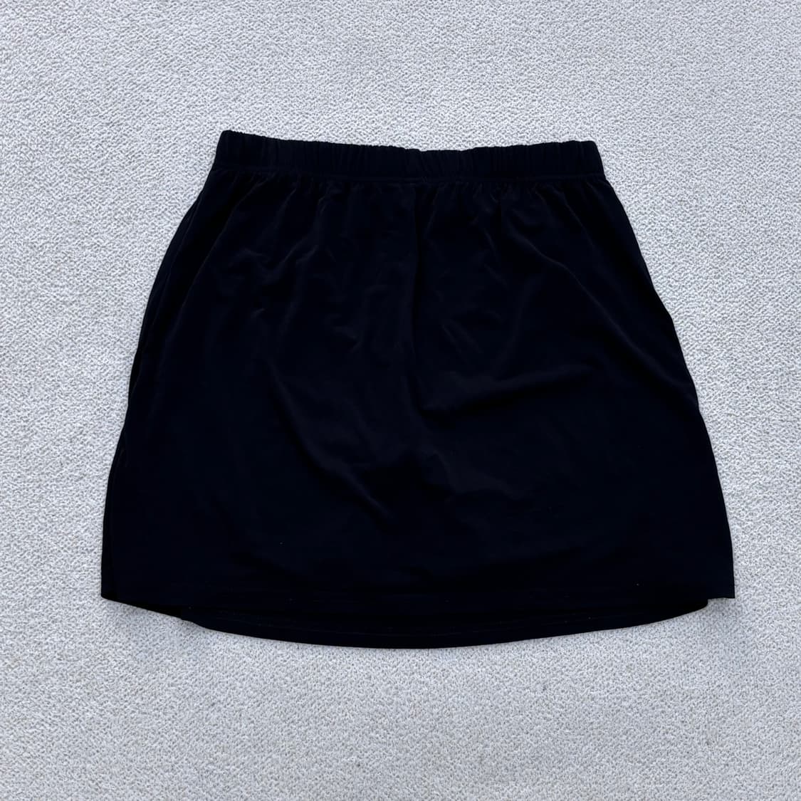 실측확인 빈티지 여성 블랙 미니 스커트 0610E2 상품이미지2