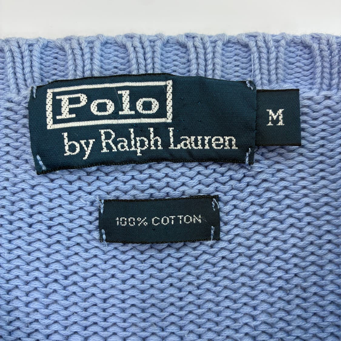 Polo  폴로 랄프로렌 자수 코튼 소라 니트  상품이미지4