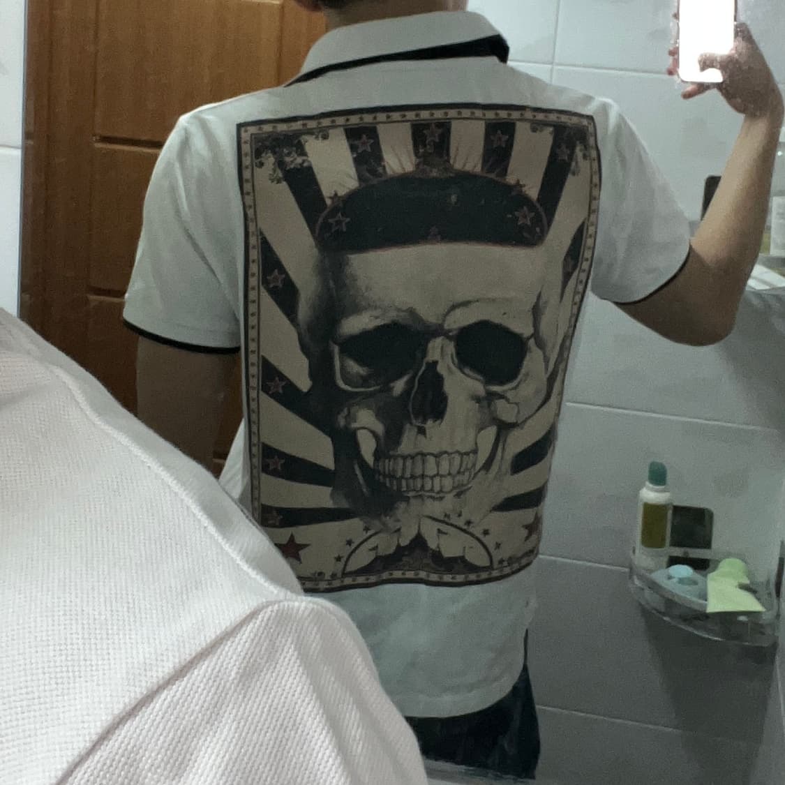 Philipp Plein Homme 14ss 스컬 프린팅 폴로 상품이미지6