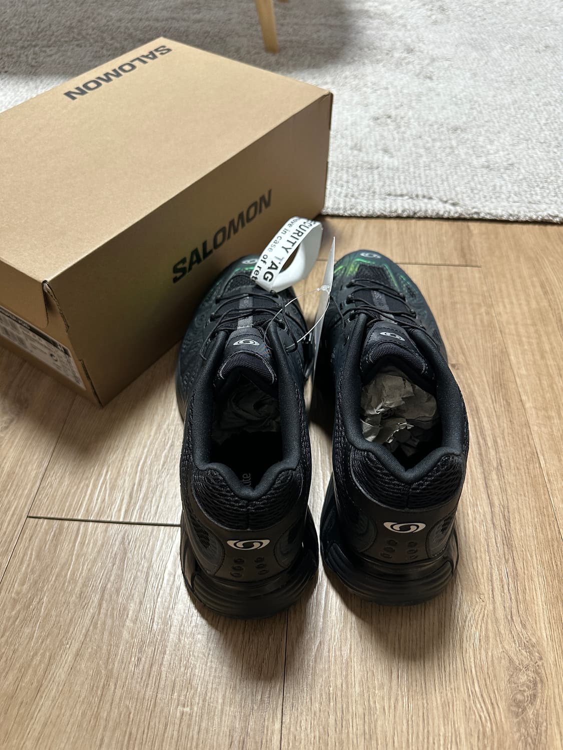 [280] 살로몬 XT-위스퍼 보이드 블랙 실버 메탈릭 새상품 상품이미지6