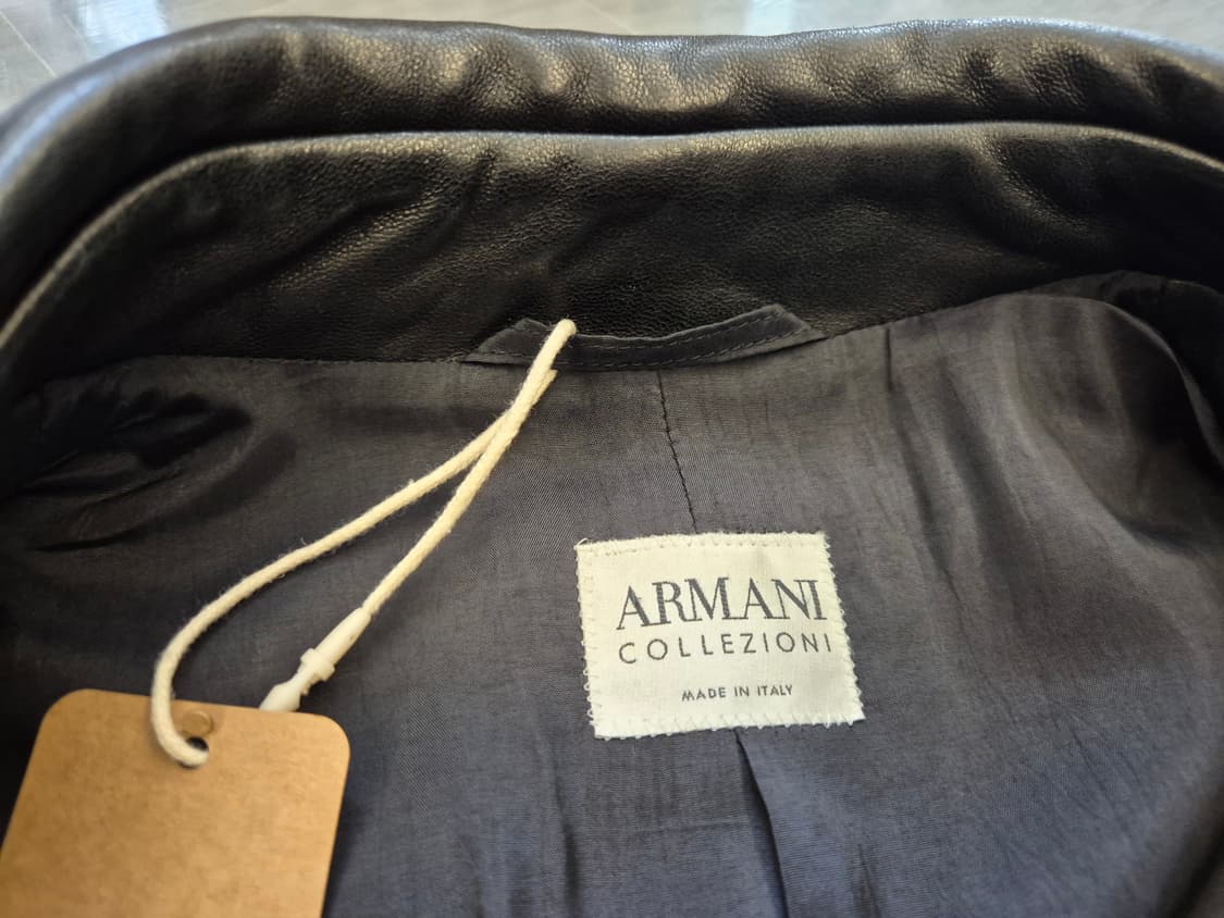 00s Armani collezioni 양가죽 자켓 상품이미지9