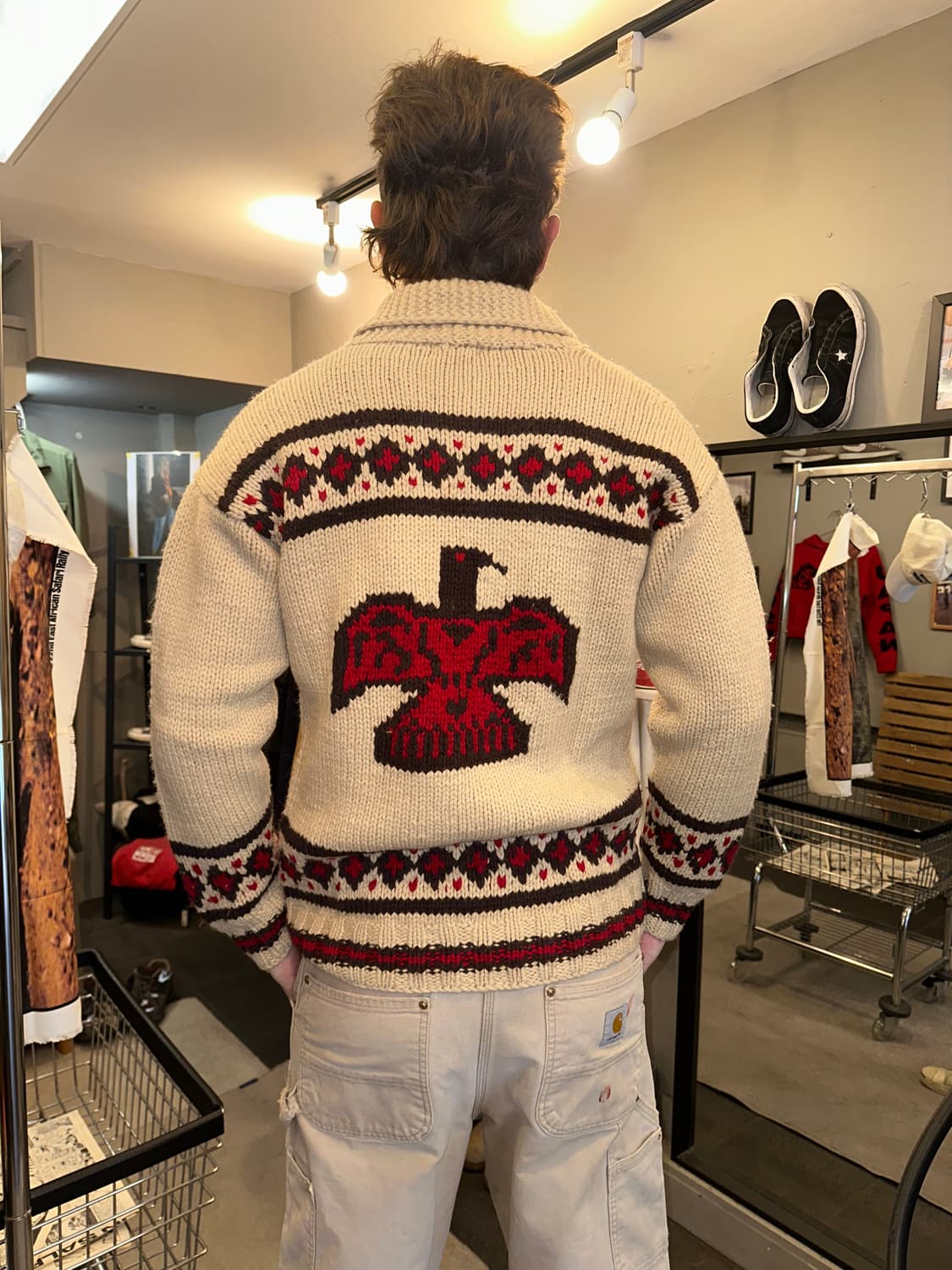 90’s American Cowichan thunder bird JK 상품이미지8