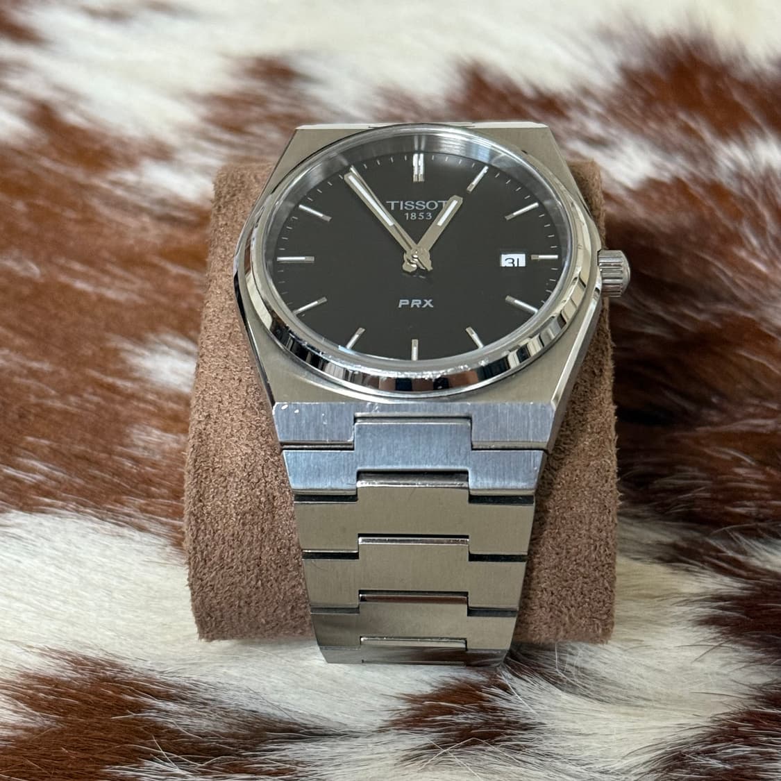 티쏘 40mm prx 쿼츠 검판 시계 단품 판매합니다. 상품이미지4