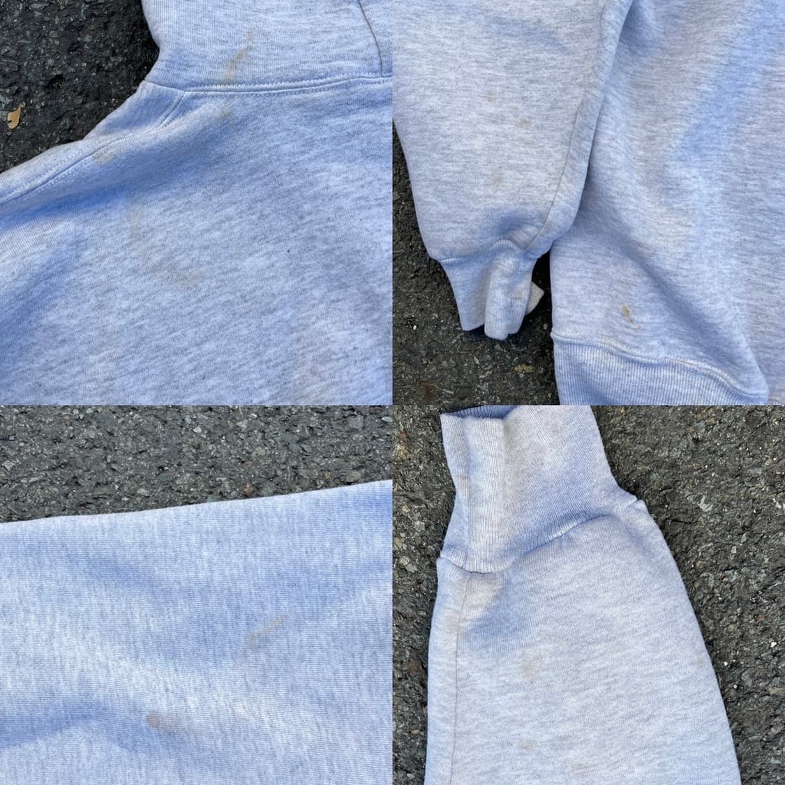 [XL] 90s 미제 러셀 후드집업 그레이 상품이미지8