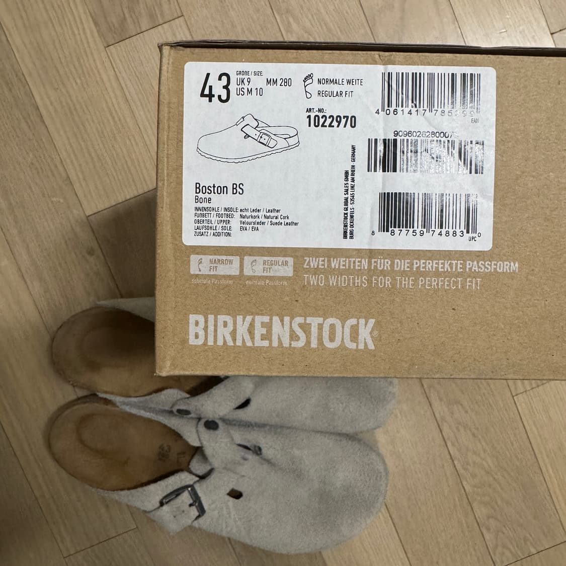 버켄스탁 x 스투시 보스턴 클로그 본 43 (280) 상품이미지10