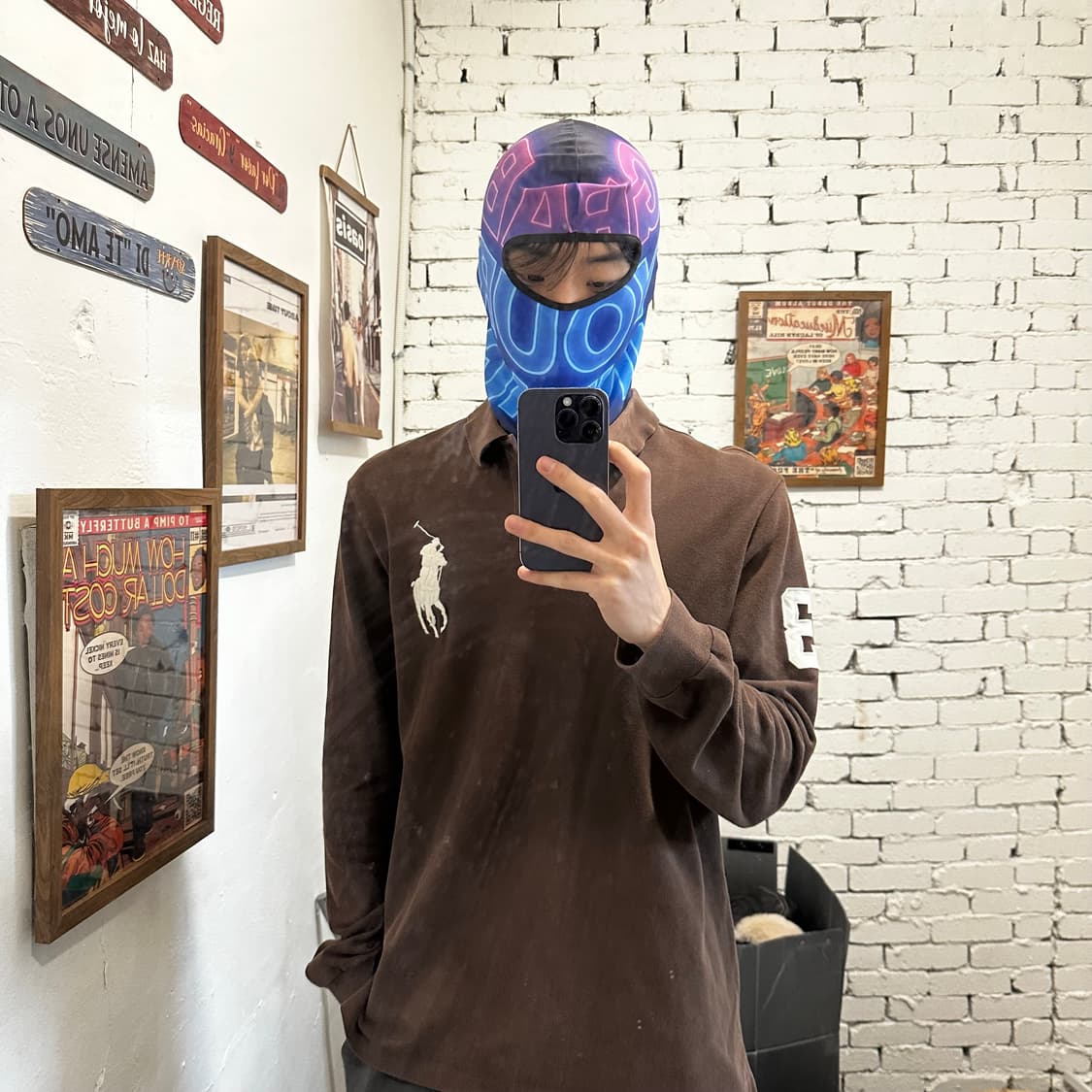 폴로 랄프로렌 빅포니 카라 롱슬리브 XXL 상품이미지2