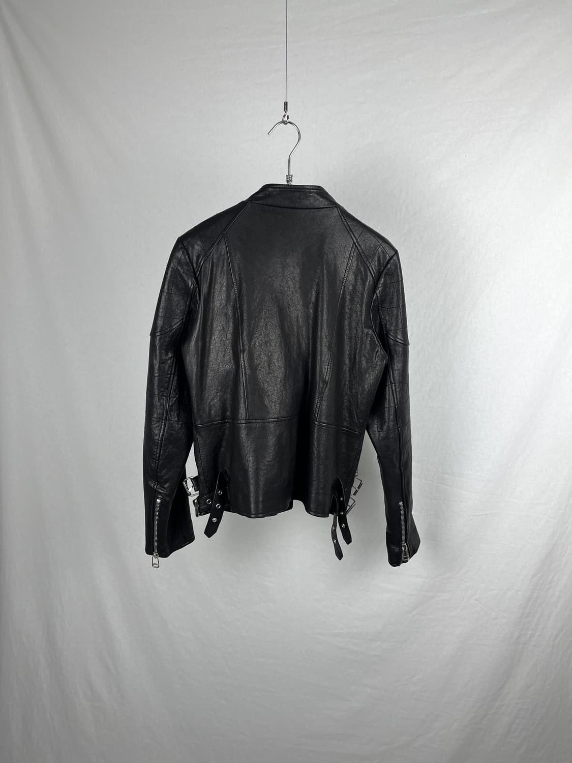 Vintage 양가죽 라이더 자켓 상품이미지4