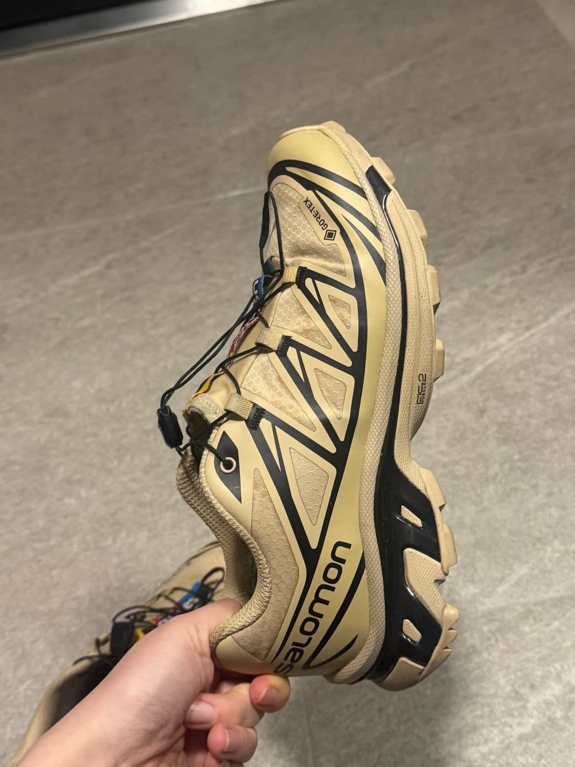 살로몬 xt-6 gtx 고어텍스 235 사파리 상품이미지6