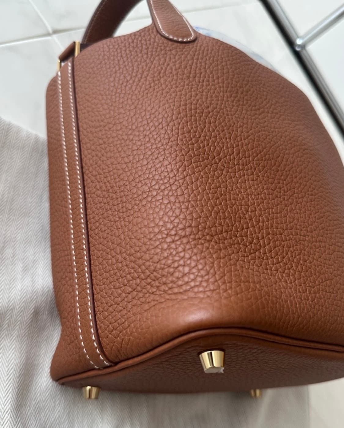 에르메스 피코탄 18 골드 금장 Y각인  상품이미지10