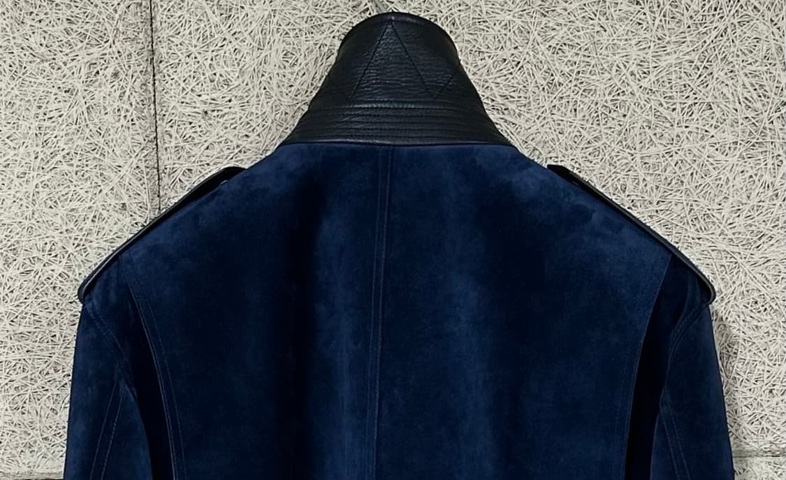 벨루티 스웨이드 내피 송아지 가죽 필드 자켓 상품이미지5