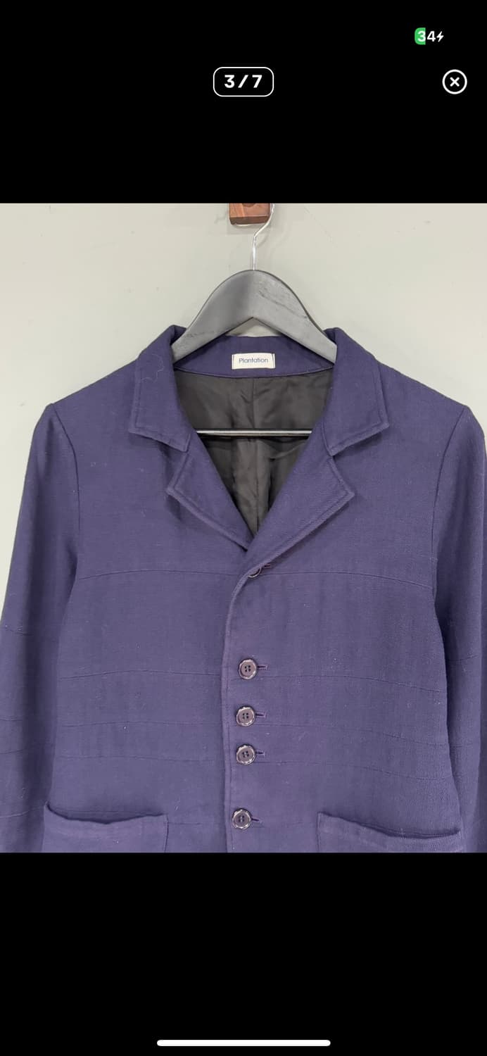 이세이미야케 플랜테이션 블레이저 자켓 상품이미지2