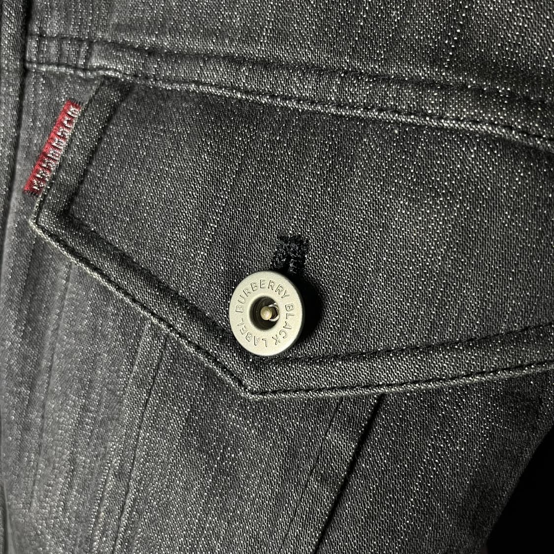 [Burberry] 버버리 블랙라벨 래빗퍼 데님자켓 상품이미지5