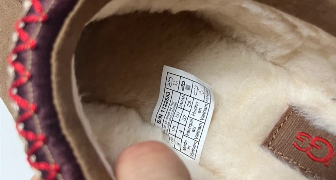 [새상품]UGG 어그 W 클래식 타즈 230mm 상품이미지8