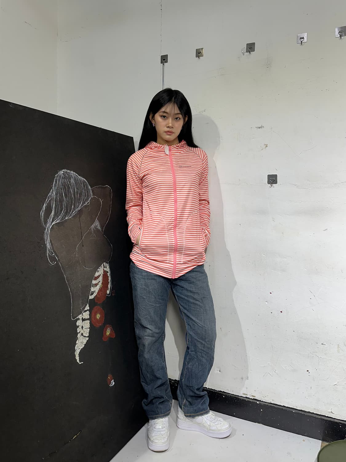 Jpn 일본빈티지 sh— 롱 후드집업 상품이미지1