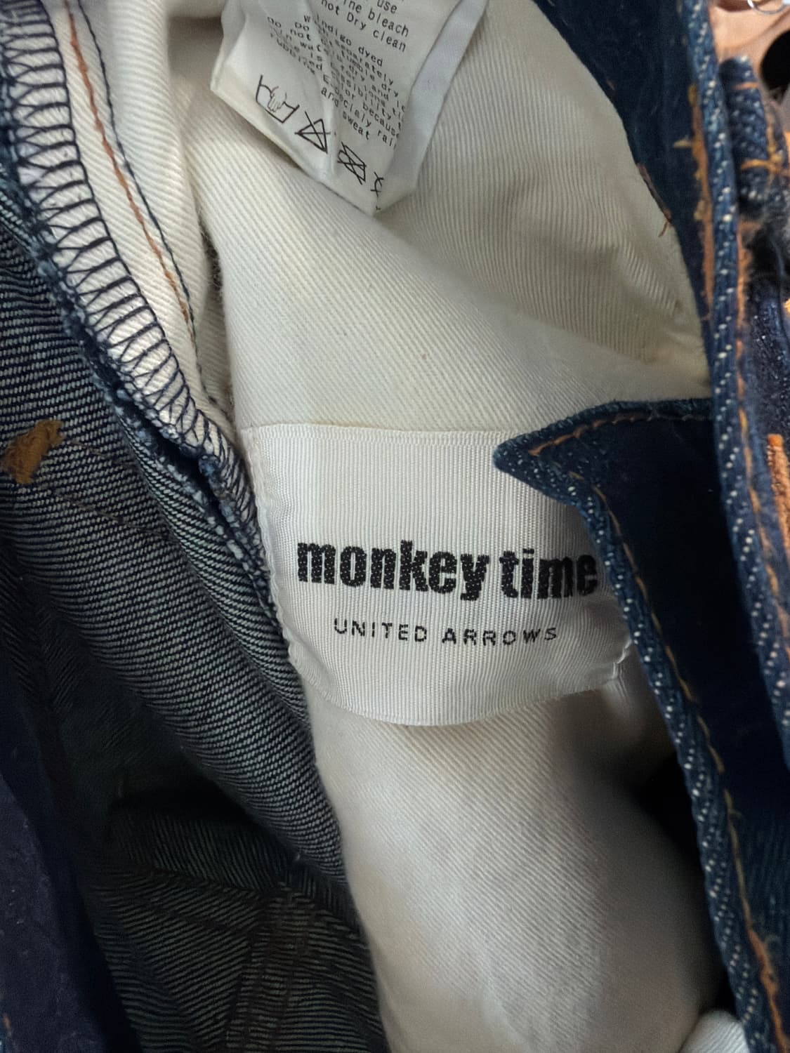 MONKEY TIME by UNITED ARROWS denim pants 상품이미지6