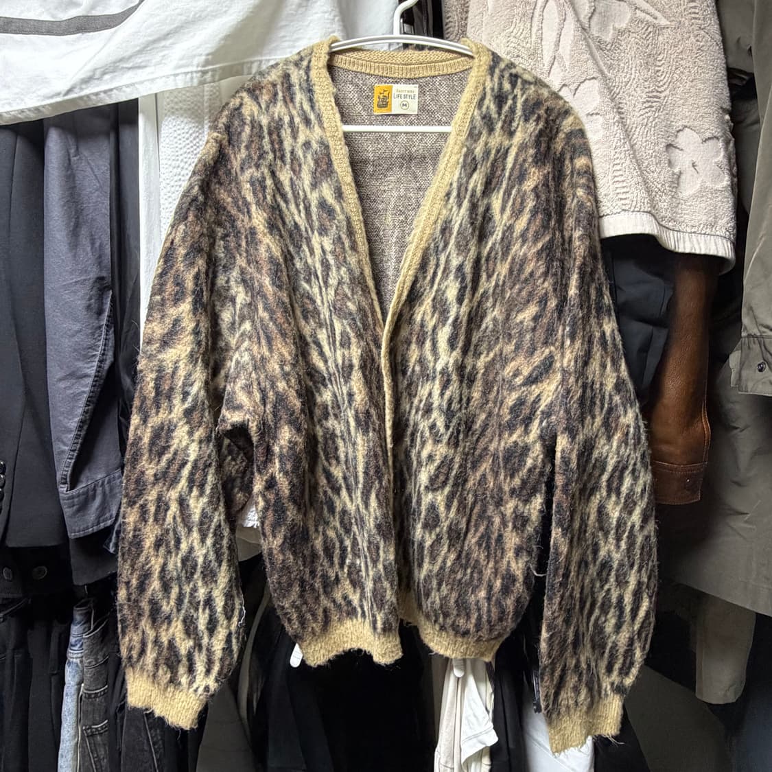 세인트 미카엘 모헤어 레오파드 가디건 상품이미지6