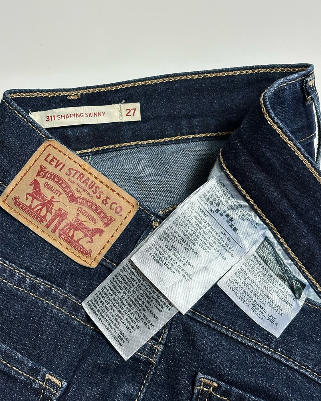 리바이스 311 쉐이핑 스키니 데님 상품이미지3