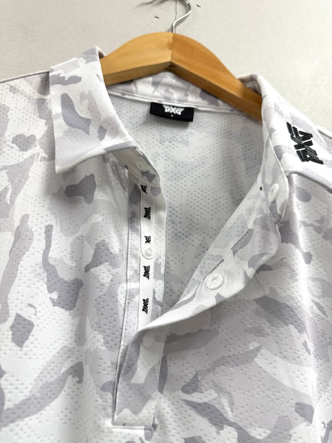 남성 L-XL / PXG 카모플라주 반팔 카라티  상품이미지5