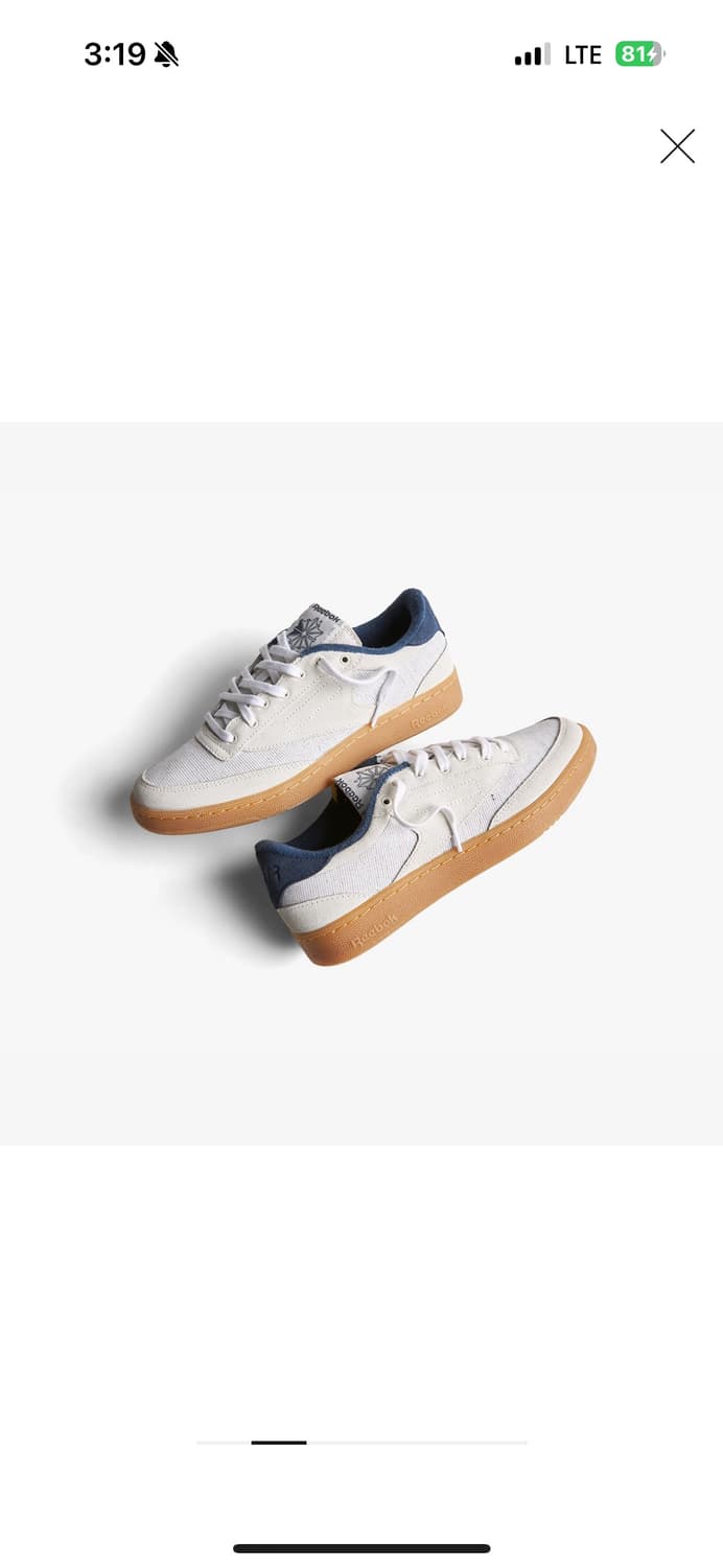 리복x웨스턴 하이드로다이나믹 클럽c85 285 클럽씨 상품이미지1