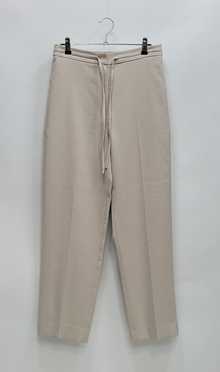 DKNY 23SS 한섬 DKNY 뒷밴딩 슬랙스 / 여 XS 크림 상품이미지1