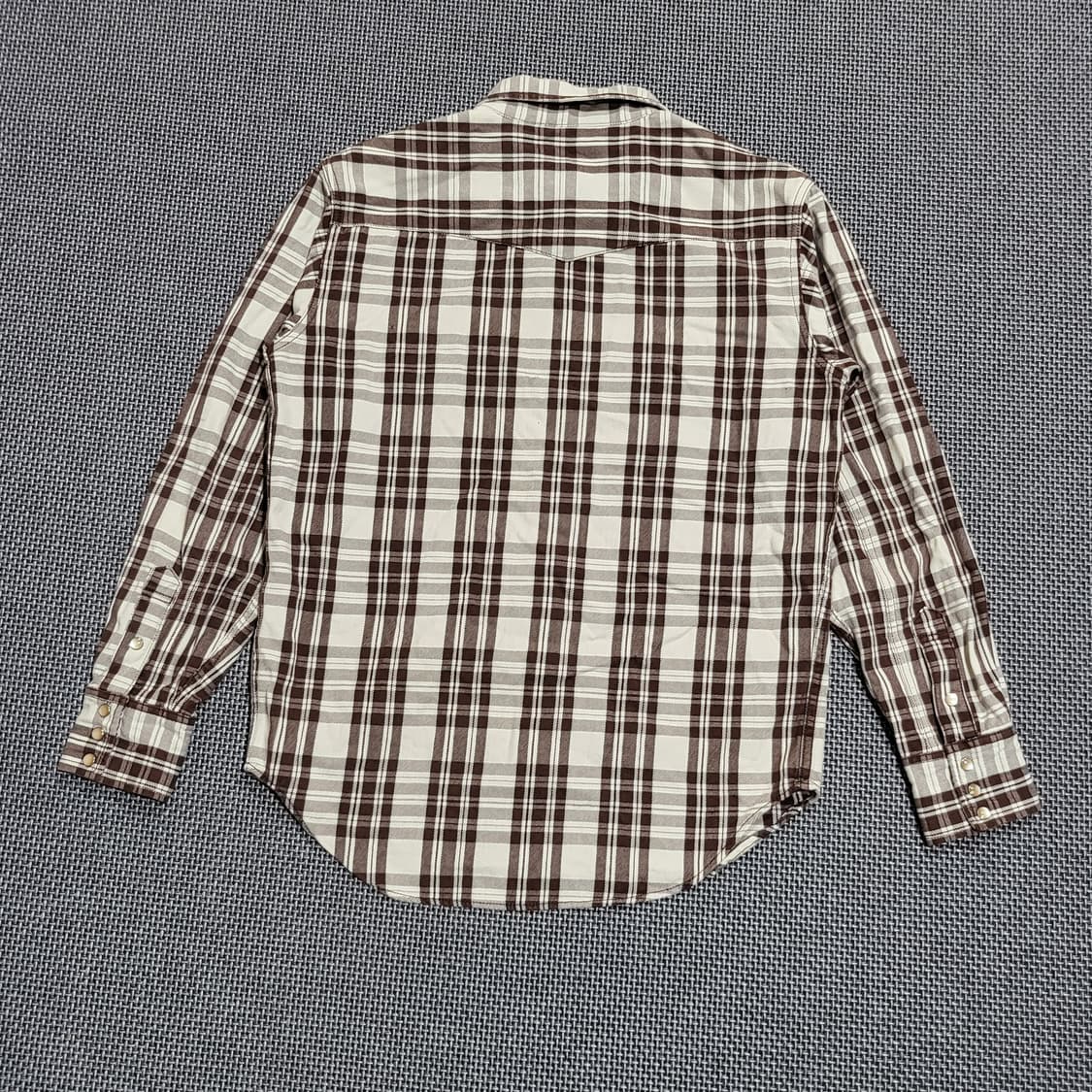 리바이스 90s 레드탭 웨스턴 체크 셔츠 (L) 상품이미지2