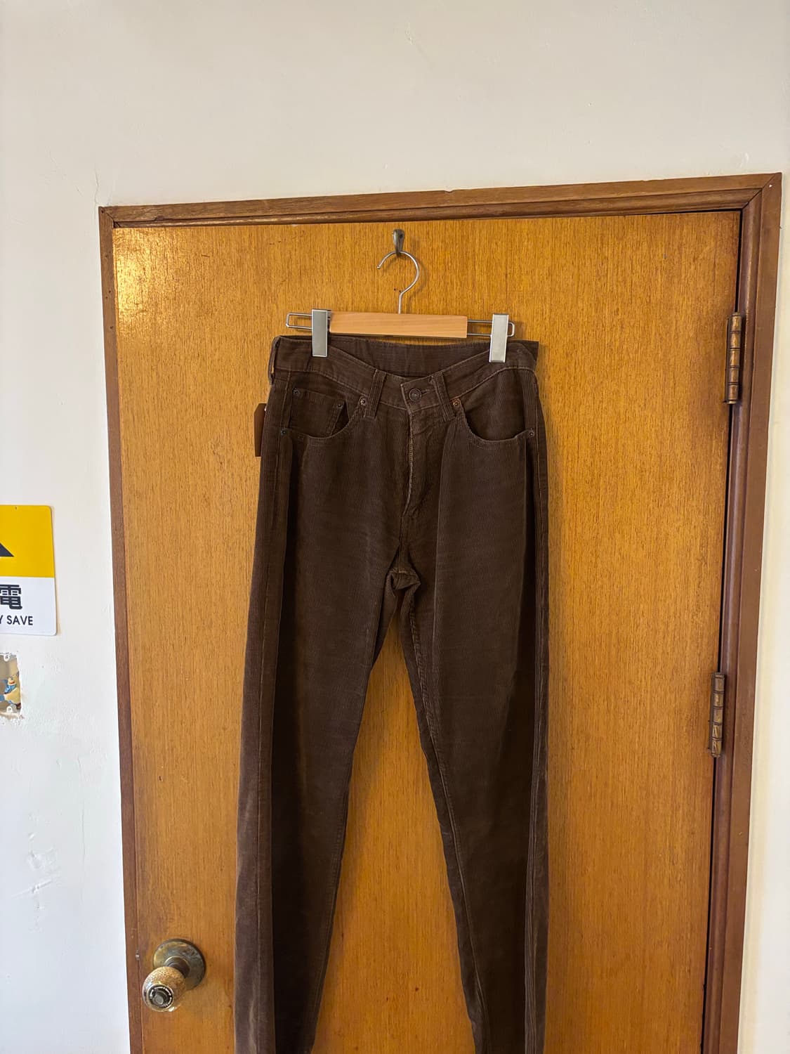 리바이스 브라운 코듀로이 팬츠 상품이미지2