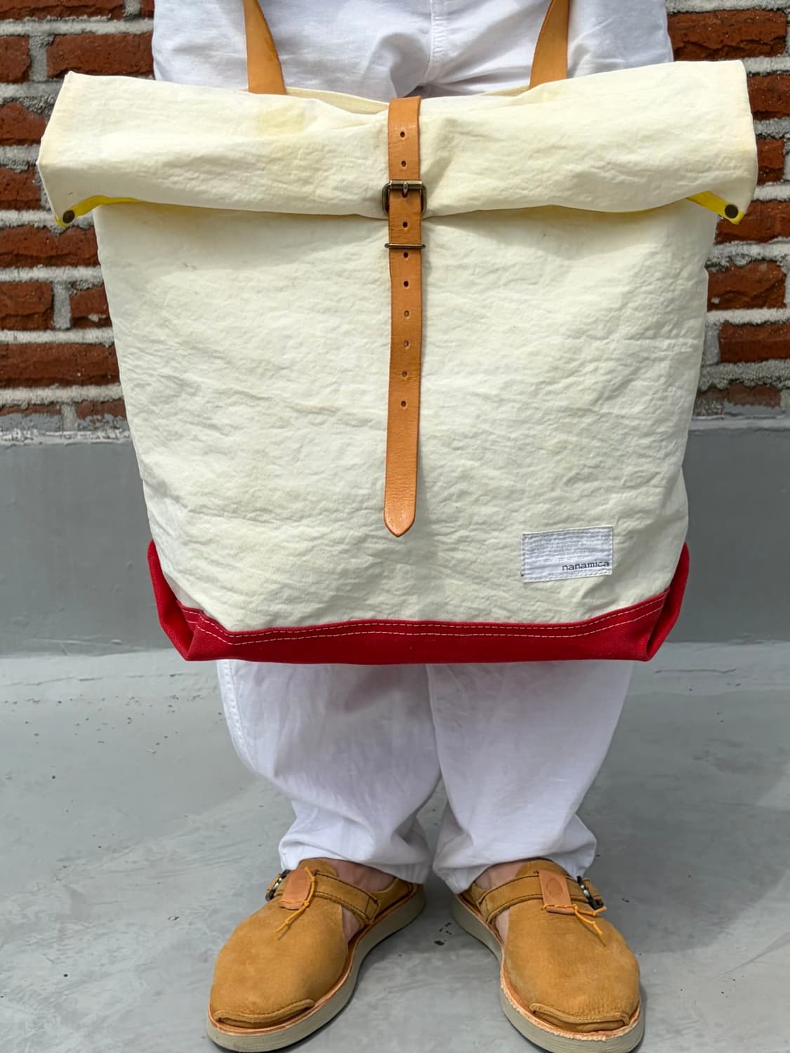 Nanamica 2012ss 롤탑 토트백 (Made in Japan) 상품이미지4