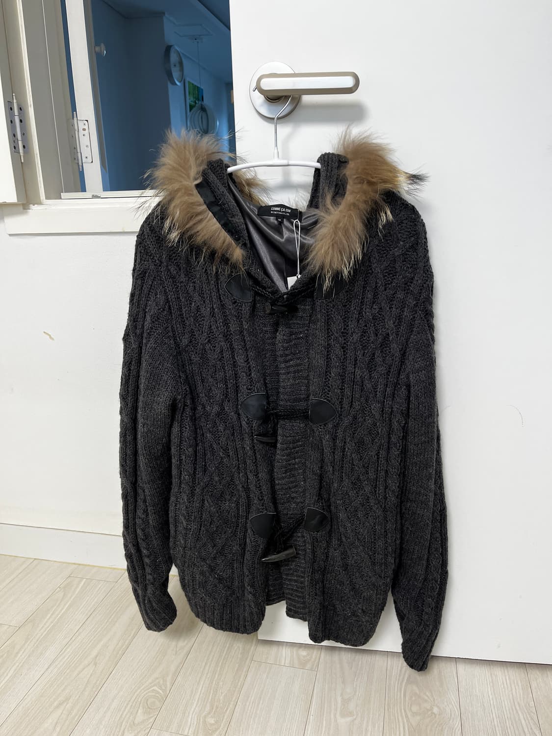 Comme ca ism 후드니트 상품이미지1