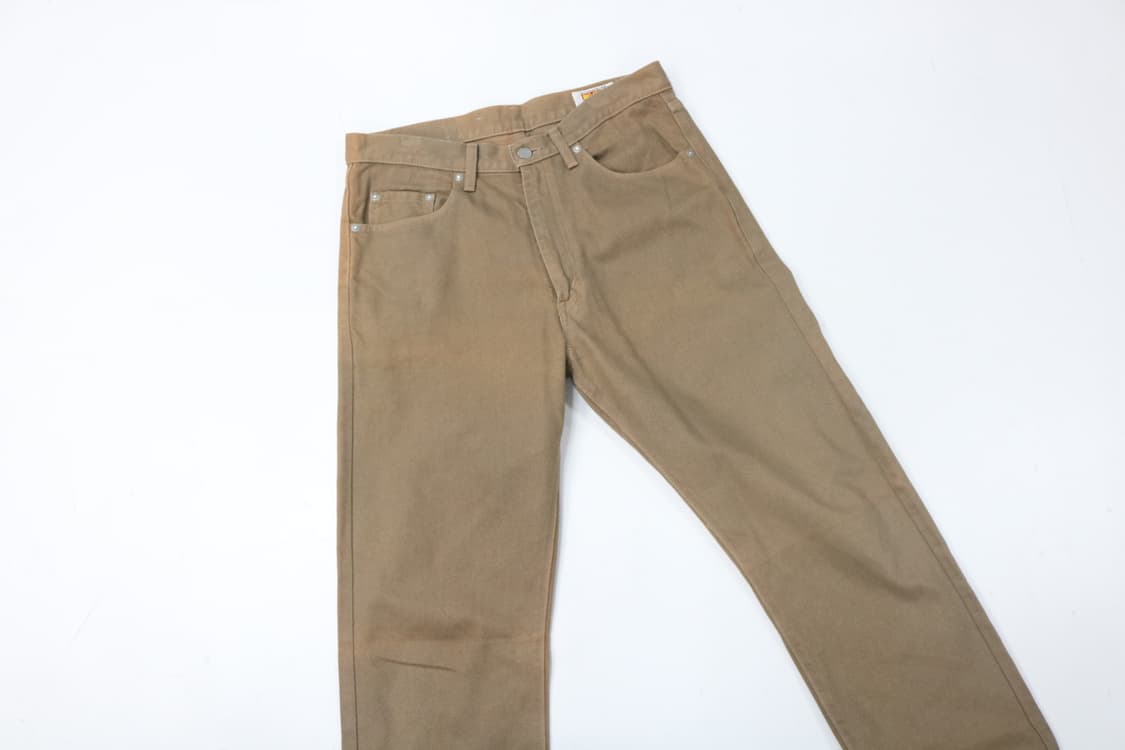 BIG JOHN 빅존 빈티지 워시드 코튼 트윌 팬츠 브라운 (32) 상품이미지3