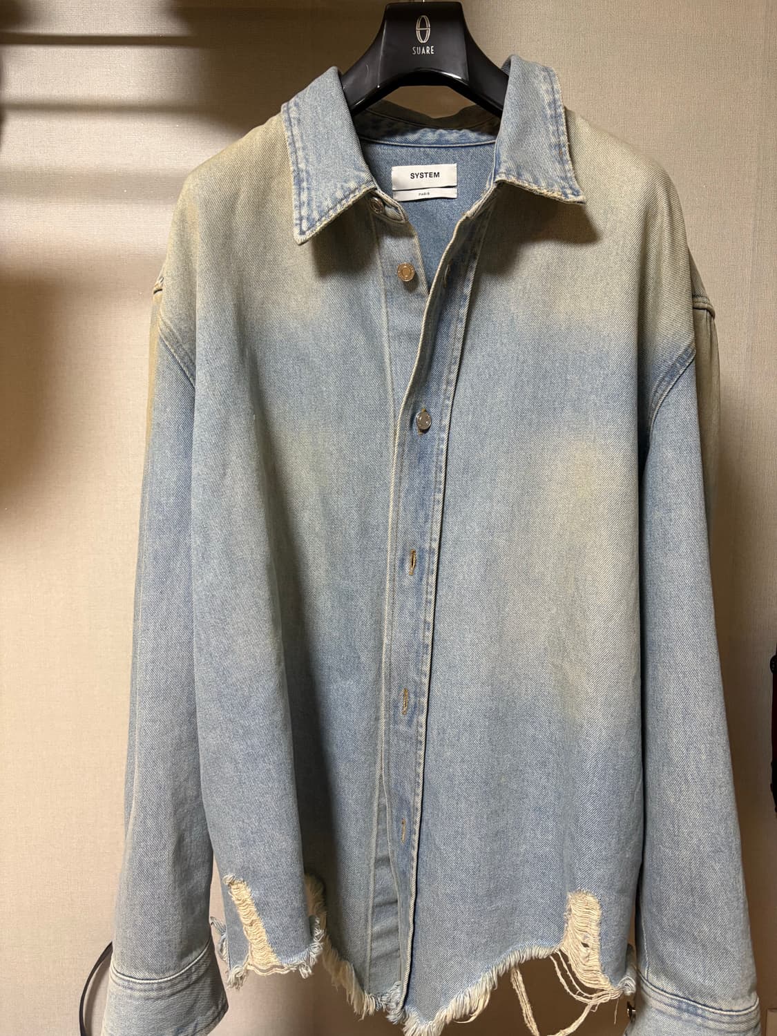 시스템 디스트로이드 셔츠 상품이미지3