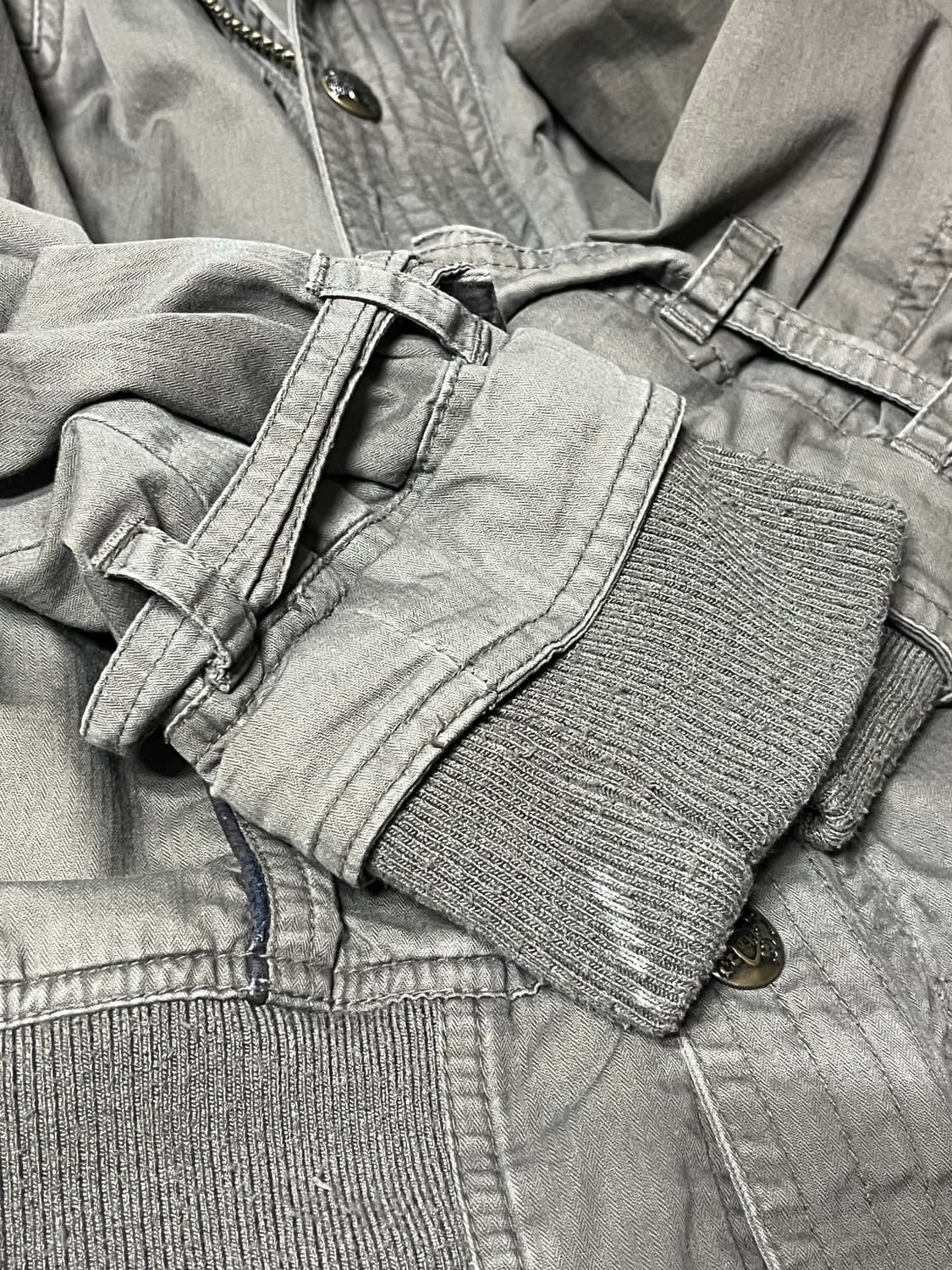 Wrist belted detail jacket 빈티지 하이넥 자켓 상품이미지5