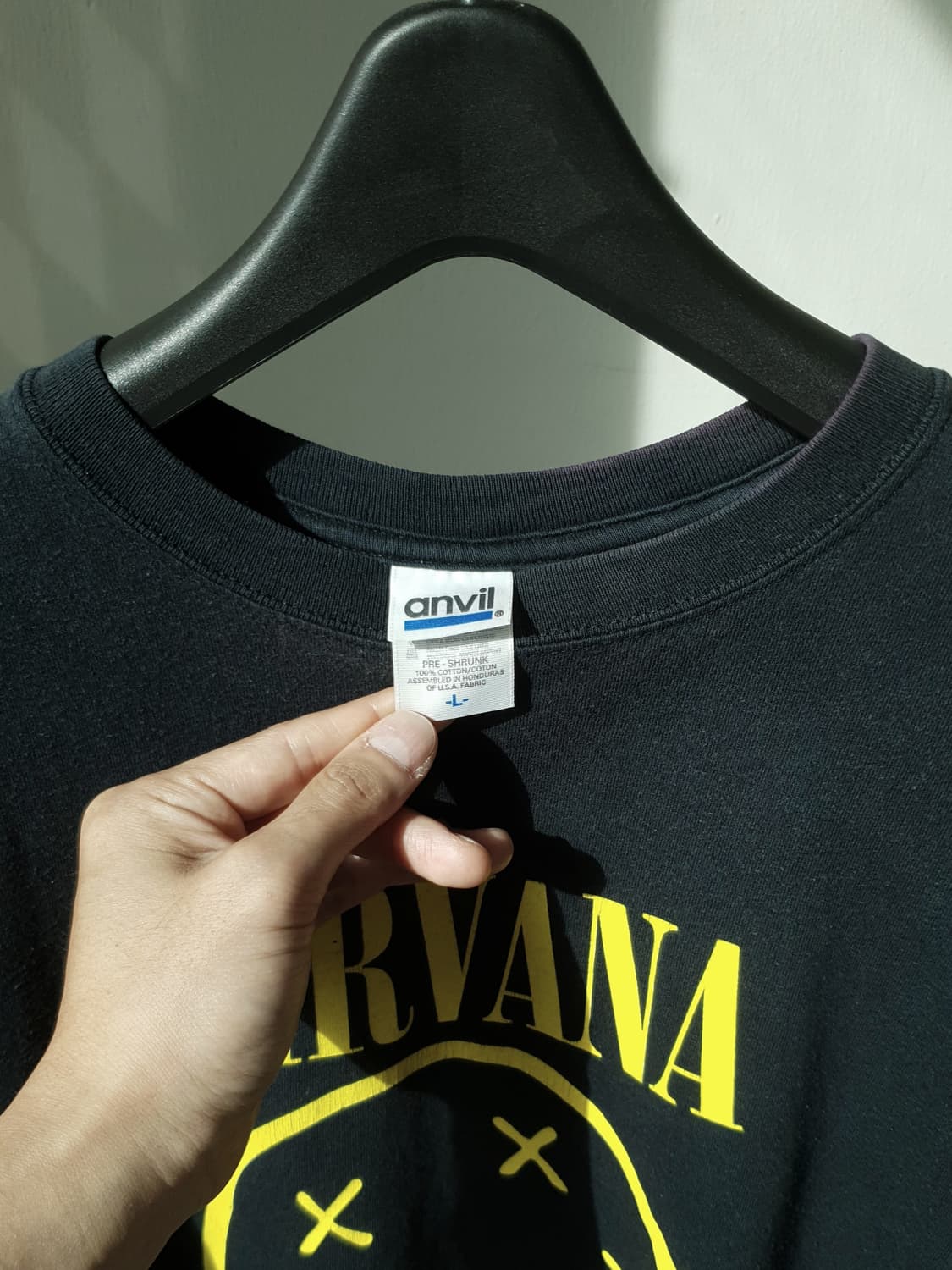 00s Anvil "NIRVANA" Band tees 상품이미지4