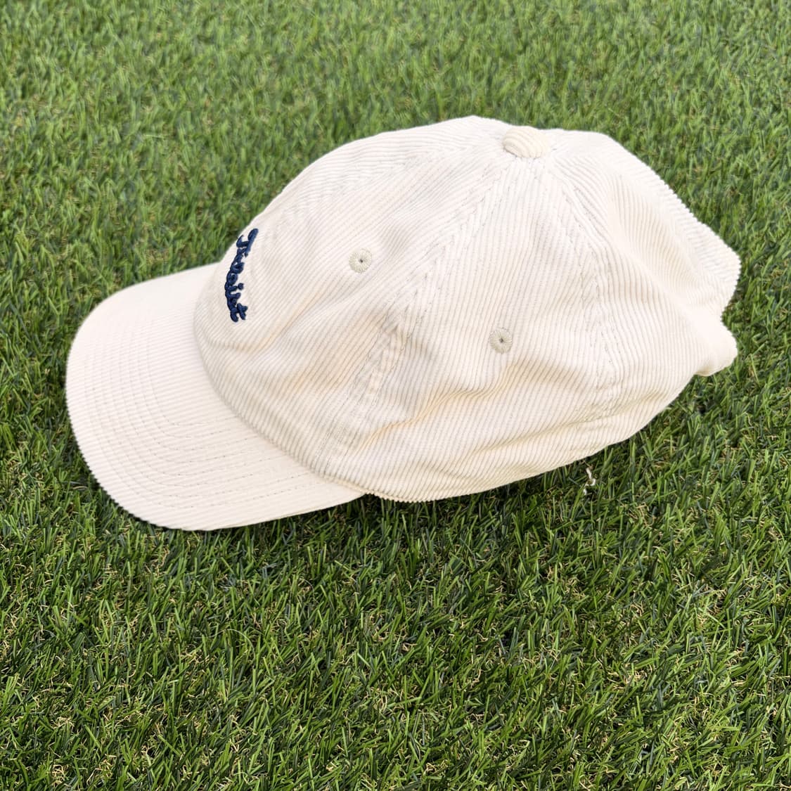 타이틀리스트 아이보리 코듀로이 캡 상품이미지2