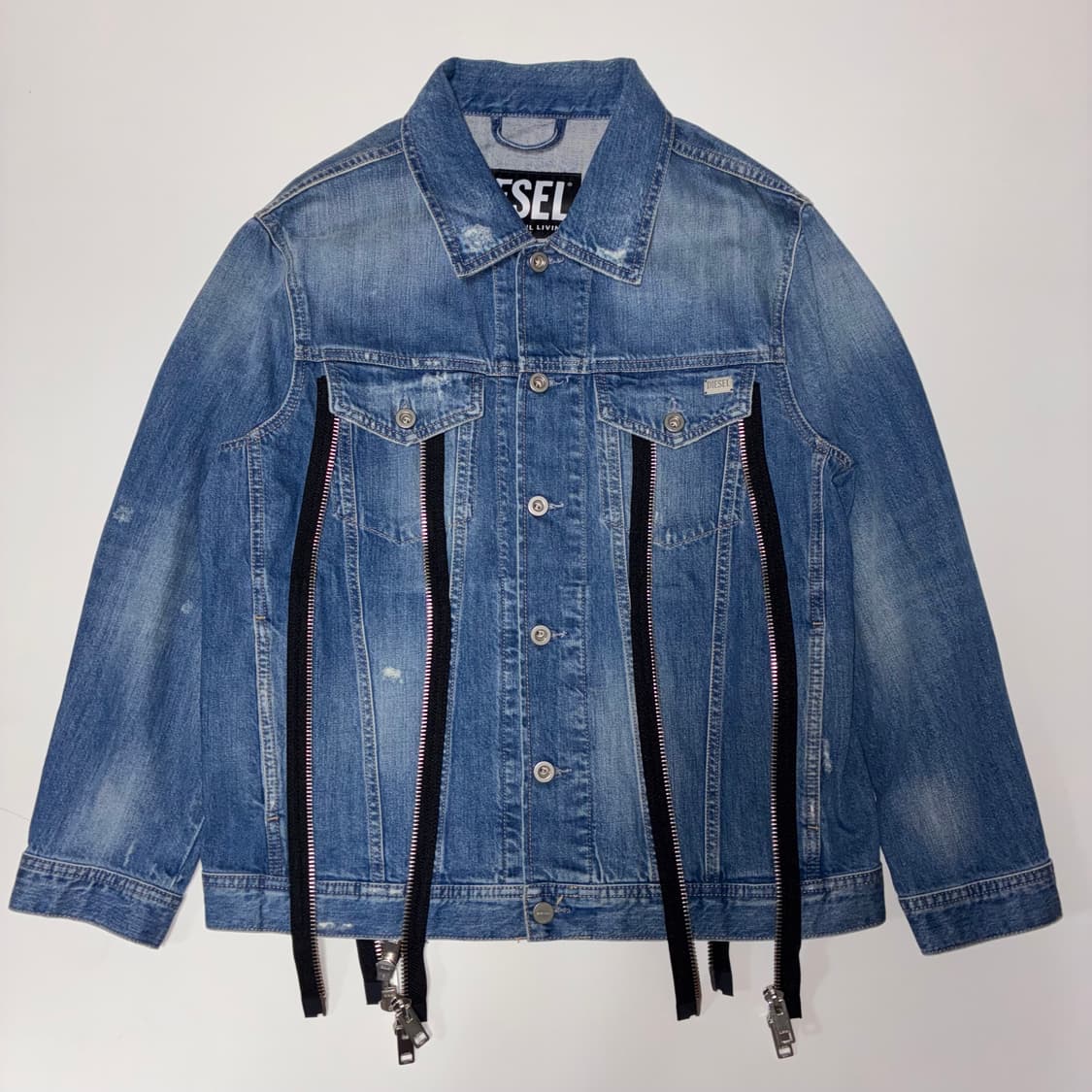 디젤 지퍼 데님 자켓 상품이미지2