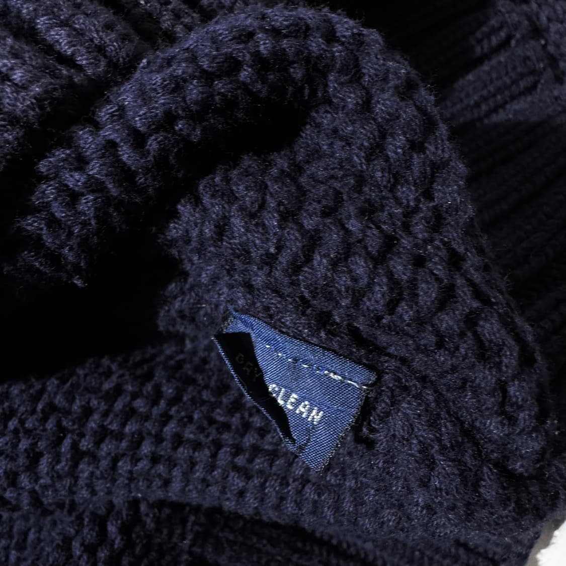 폴로 랄프로렌 성조기 라운드 핸드니트 네이비 상품이미지6