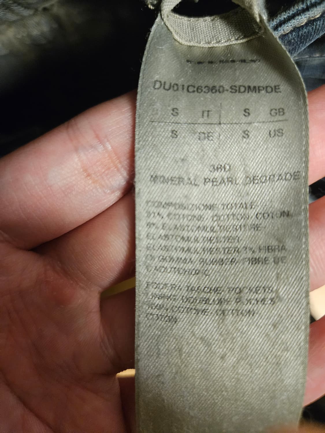 릭오웬스 나가킨 팬츠 S 상품이미지3