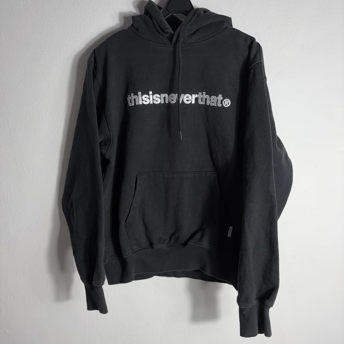 디스이즈네버댓 블랙 후드티(S) 상품이미지1
