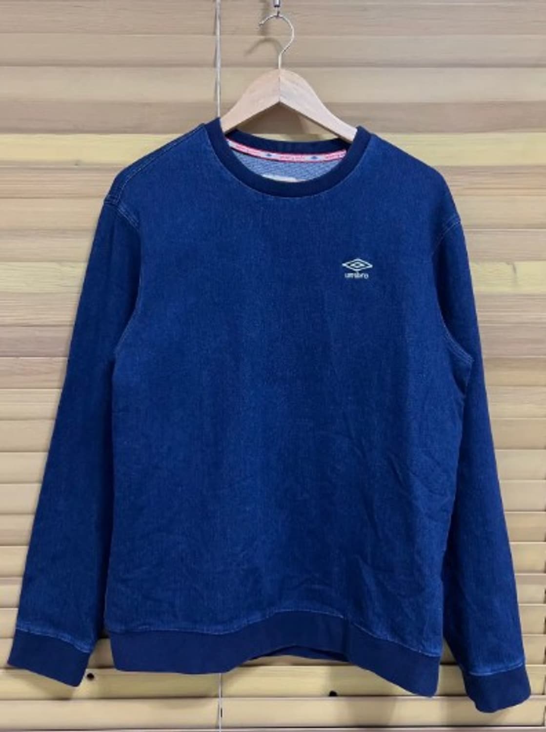 엄브로 남성 데님컬러맨투맨티셔츠 100 상품이미지2