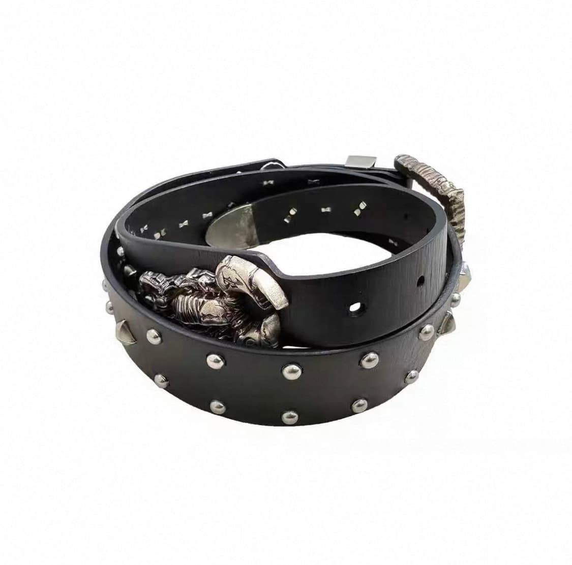 Metal Scorpion Leather Belt 상품이미지2