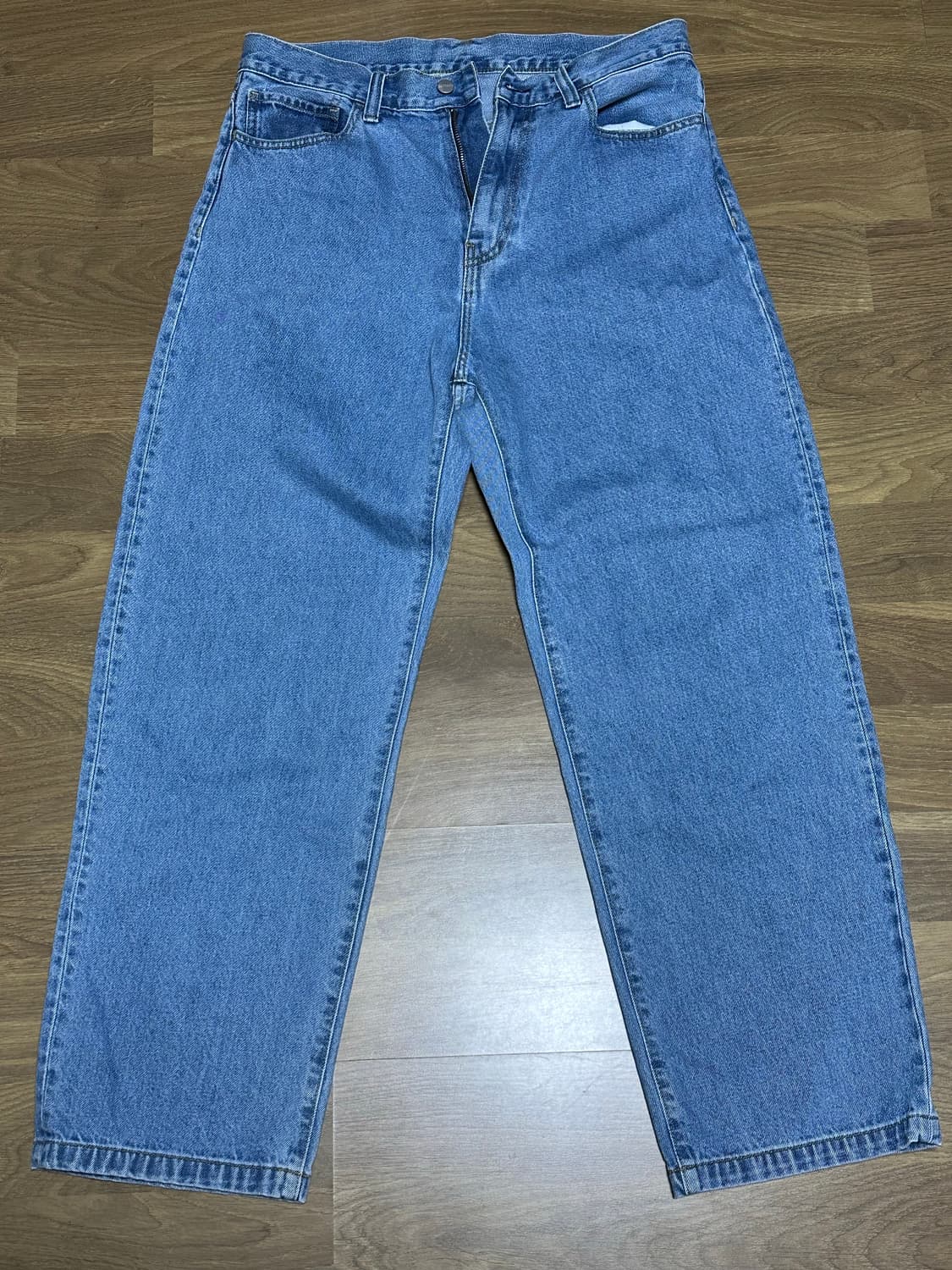 칼하트윕 랜든 팬츠 블루 헤비 스톤 워시 32 상품이미지2