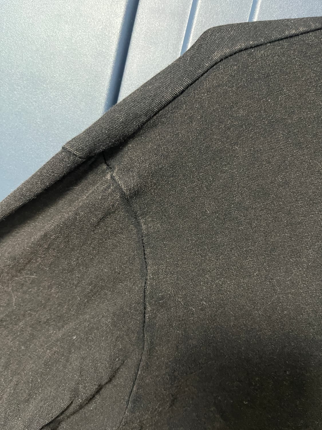 자라 zara 워시드 코튼 티셔츠 브라운 m 상품이미지3