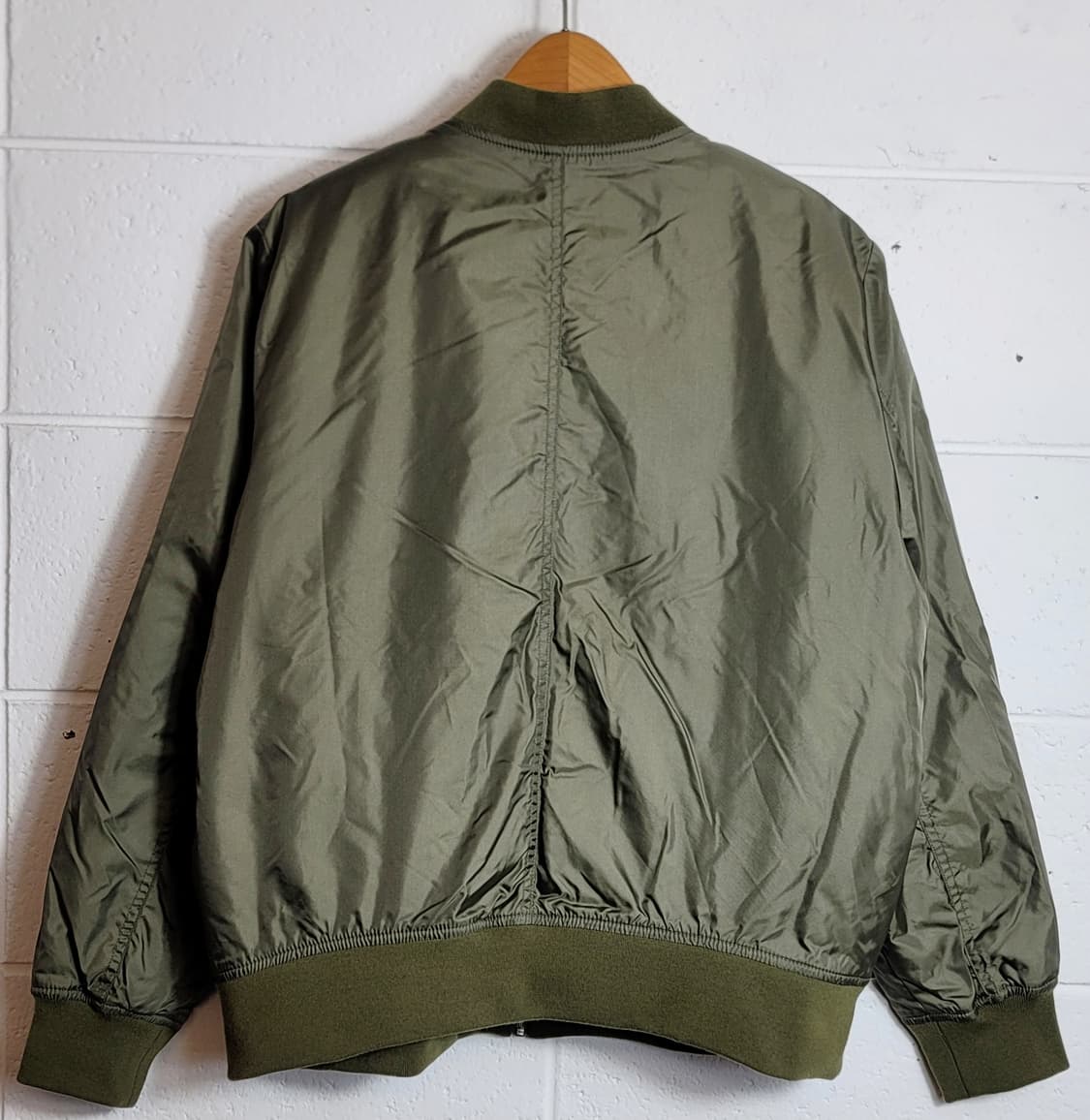 아메리칸이글(남여공용) 리버시블(양면) MA-1 항공점퍼(블루종) 판매 상품이미지4