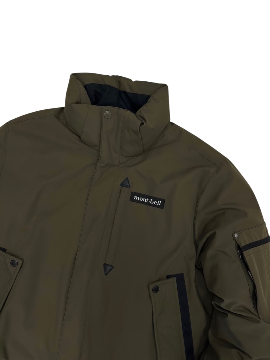 몽벨 덕다운 패딩 카키 (L) 상품이미지2