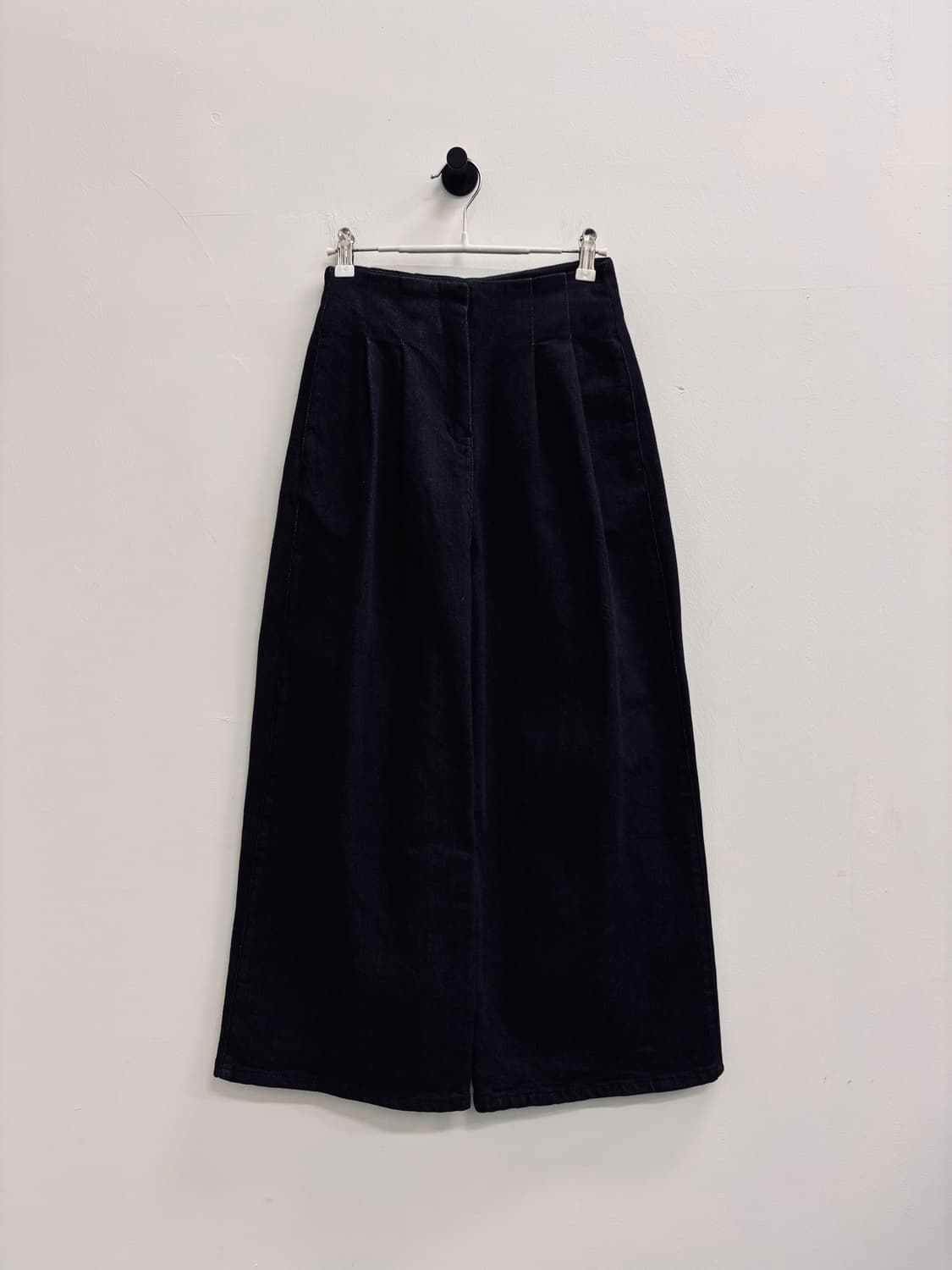 랑방 컬렉션(LANVIN COLLECTION) 와이드 턱 데님 팬츠 상품이미지1