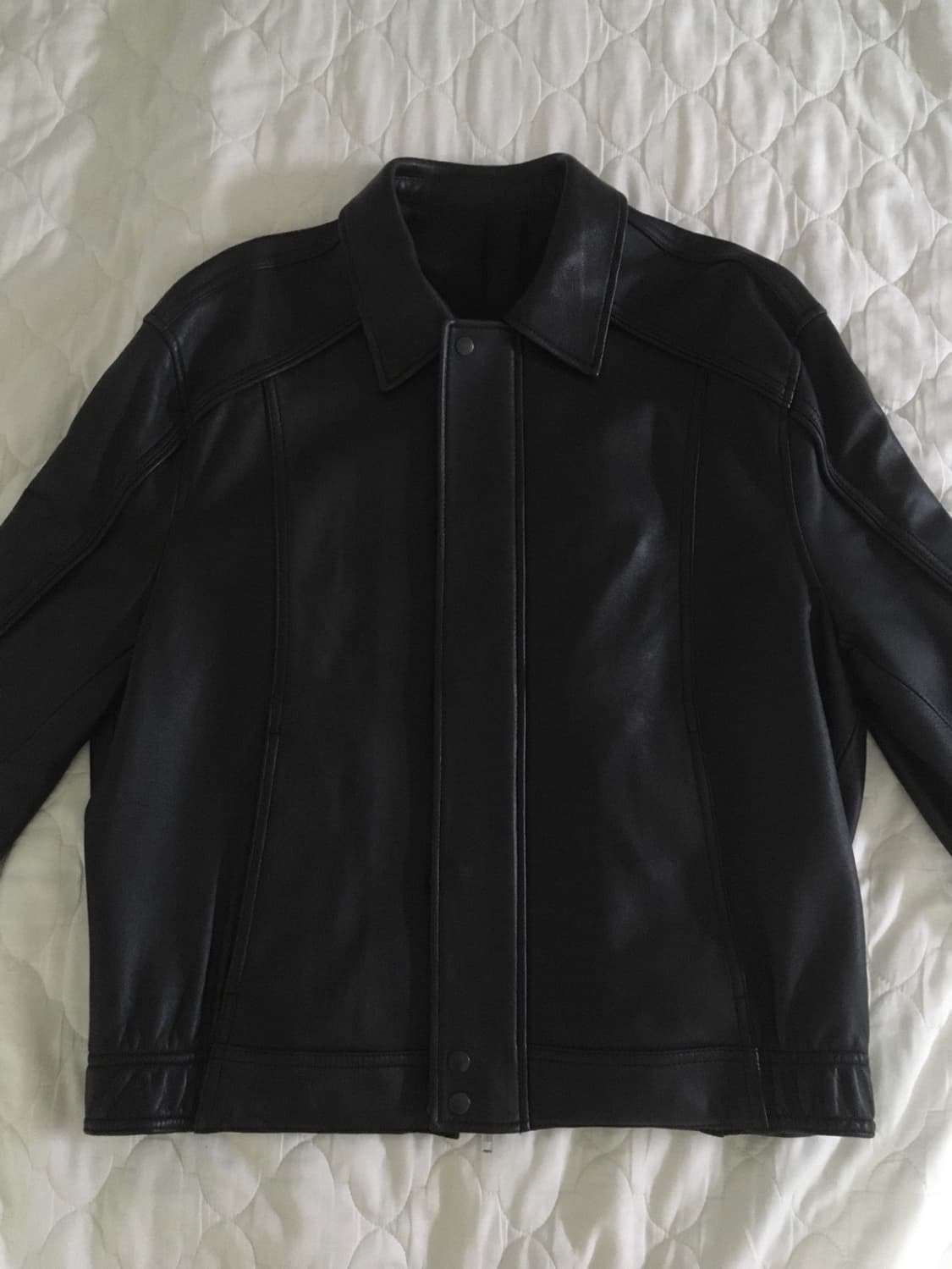[M] 유스 레더 봄버 YOUTH Leather Bomber 상품이미지2