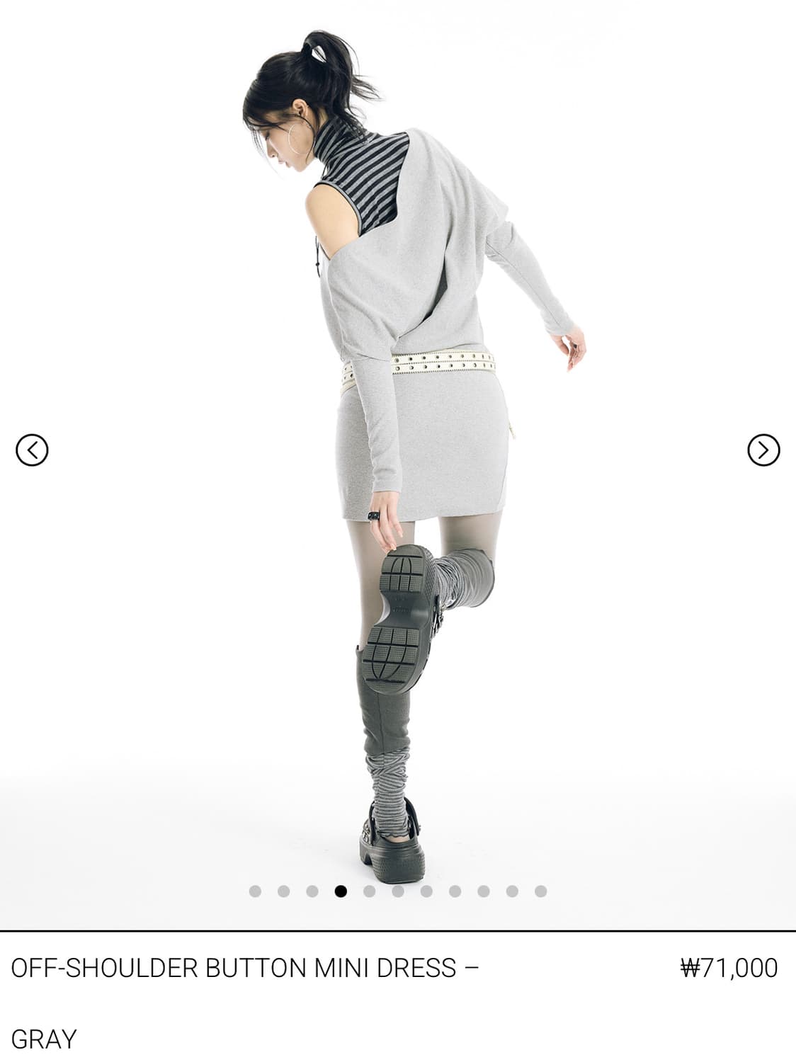 E.E.S.S.A.Y / OFFSHOULDER MINI DRESS&TOP 상품이미지4