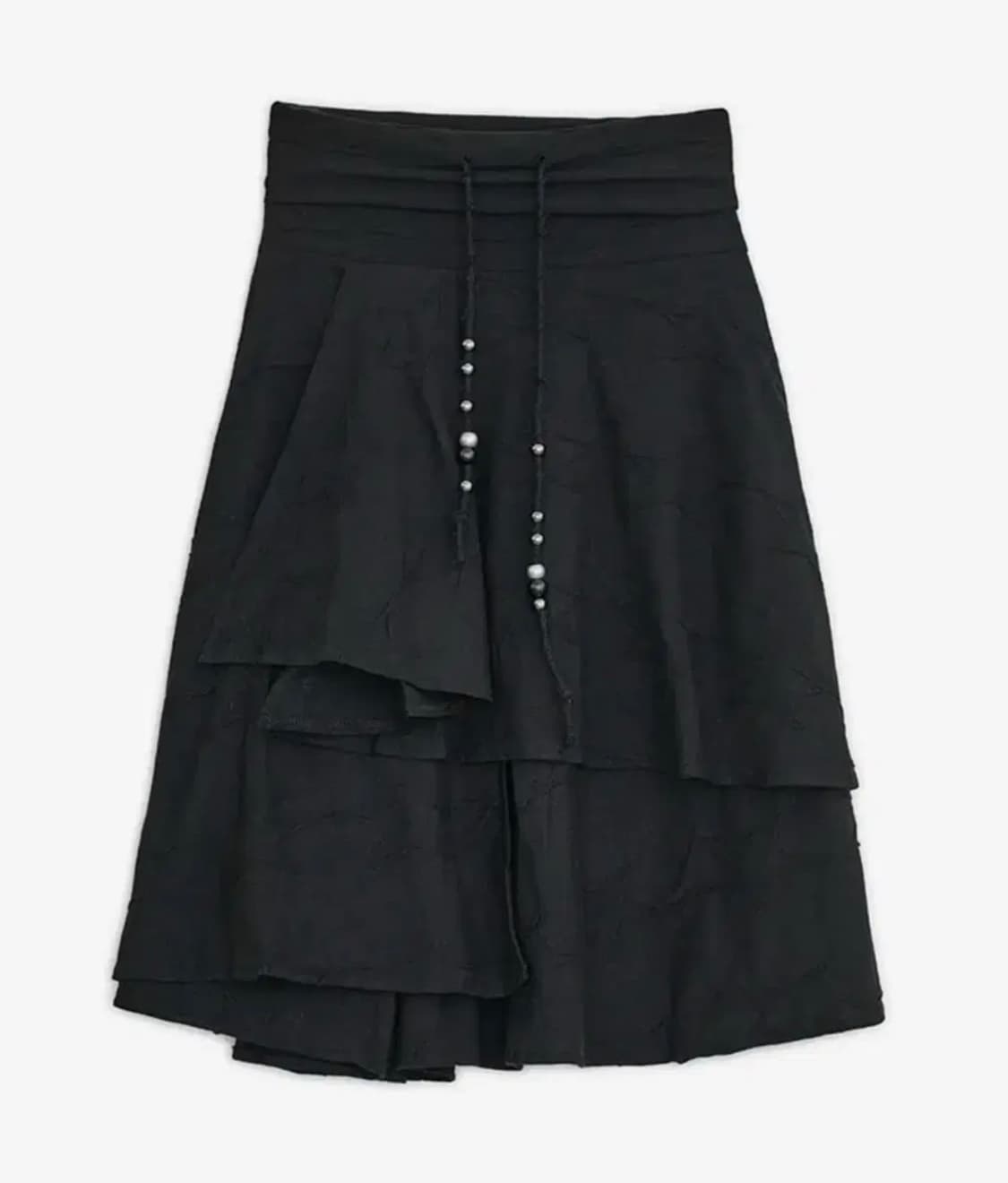 허그유어스킨 스타 플레어드 미디 스커트 상품이미지1