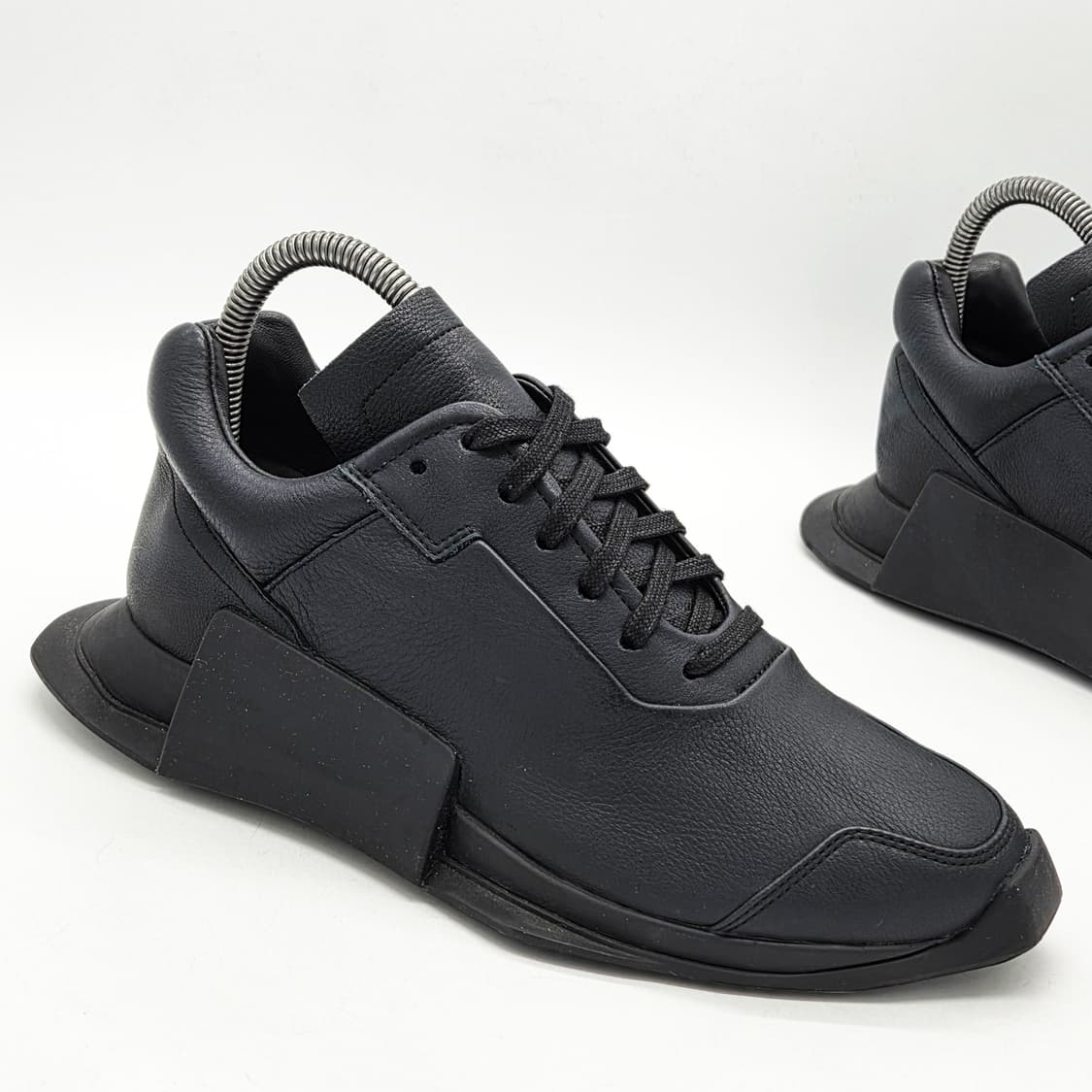 아디다스 X 릭오웬스 레벨 러너 로우2 스니커즈 블랙 (240) 상품이미지6