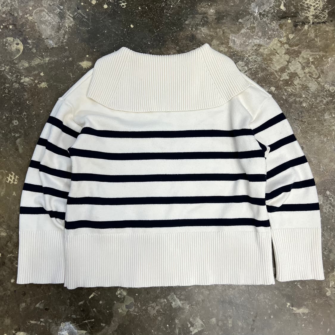 M) ZARA 자라 세일러 카라 니트 스웨터 상품이미지6