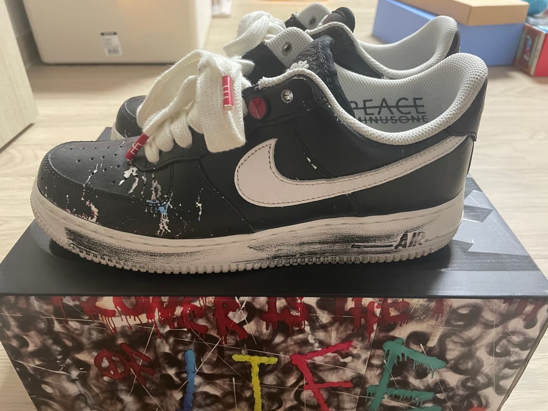 나이키 에어포스1 피스마이너스원 블랙 270 상품이미지1